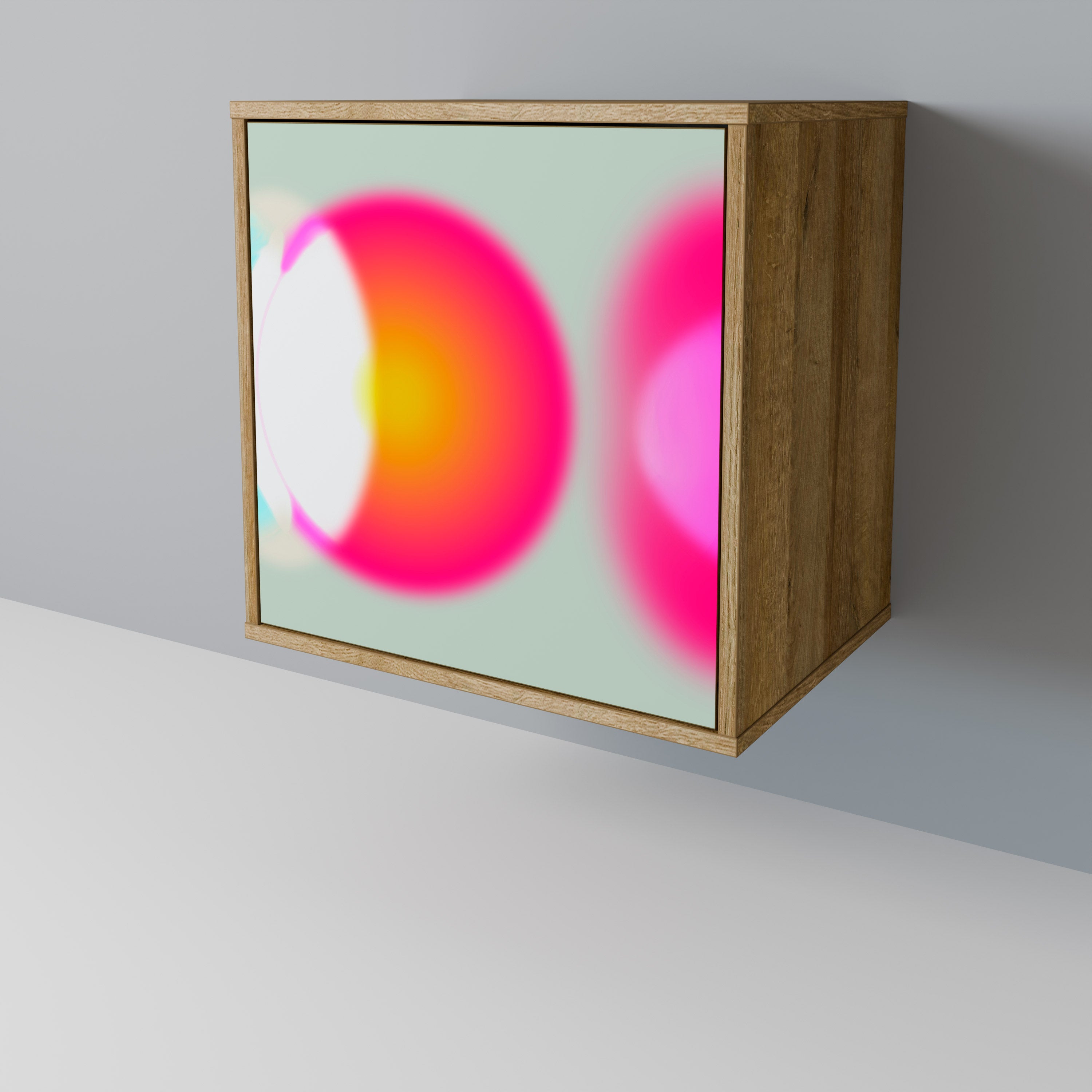 SYMPHONY OF COLORS Sideboard mit 1 Tür in Eiche-Optik