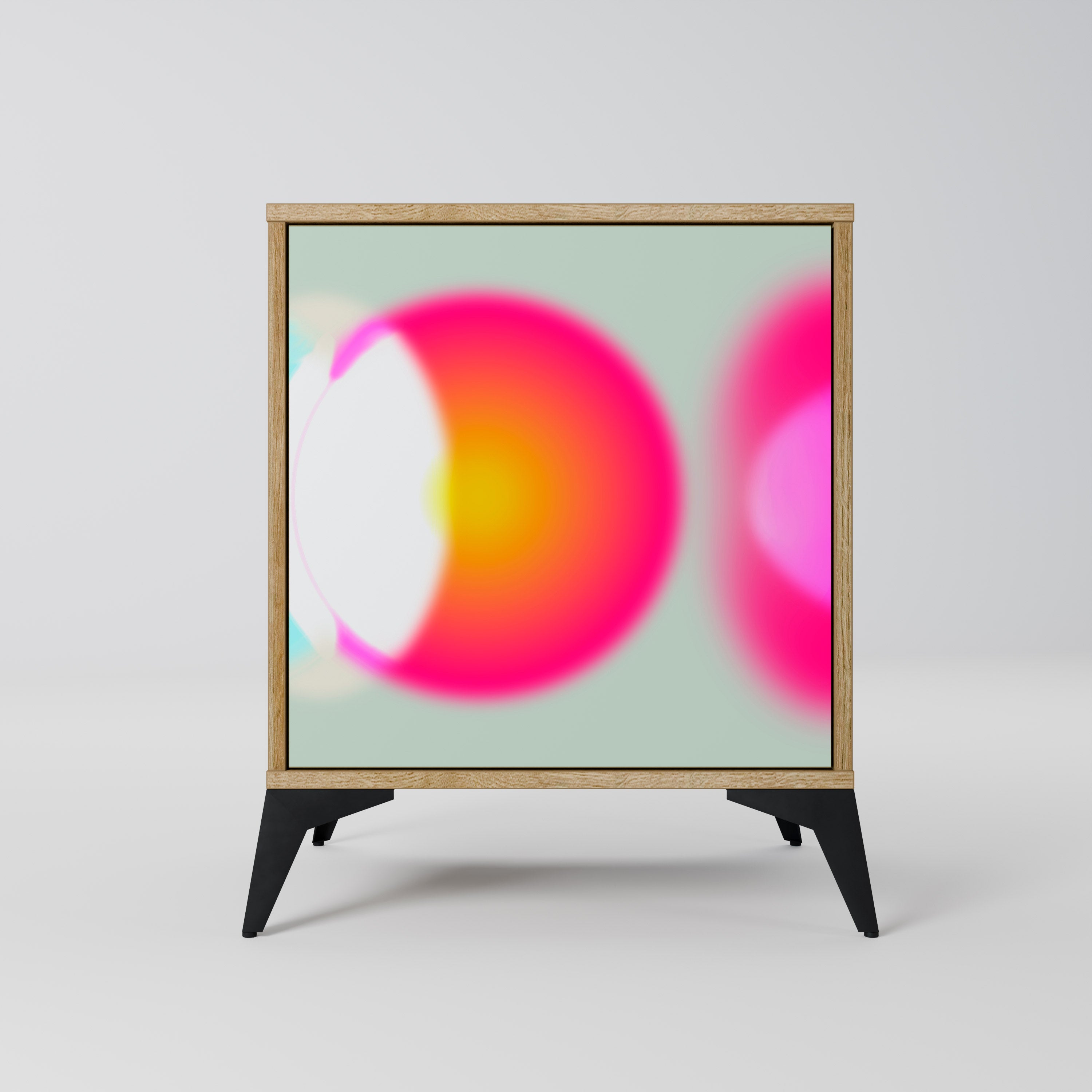 SYMPHONY OF COLORS Sideboard mit 1 Tür in Eiche-Optik