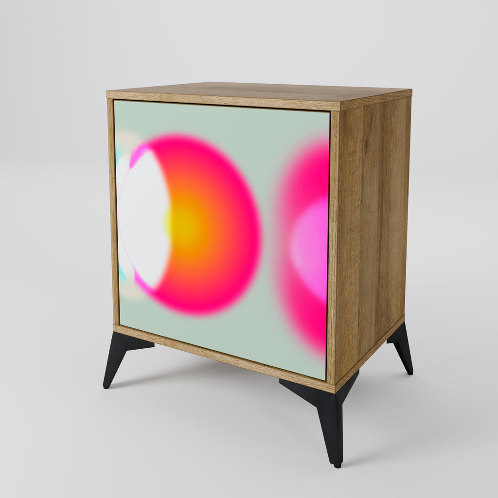 SYMPHONY OF COLORS Sideboard mit 1 Tür in Eiche-Optik