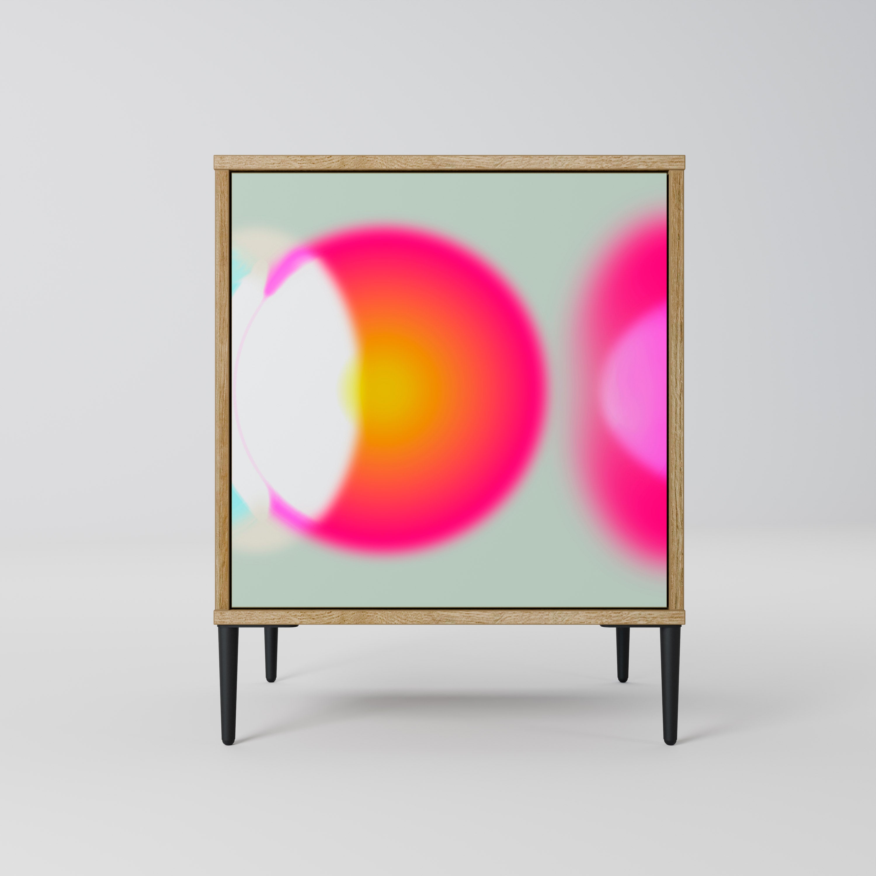 SYMPHONY OF COLORS Sideboard mit 1 Tür in Eiche-Optik