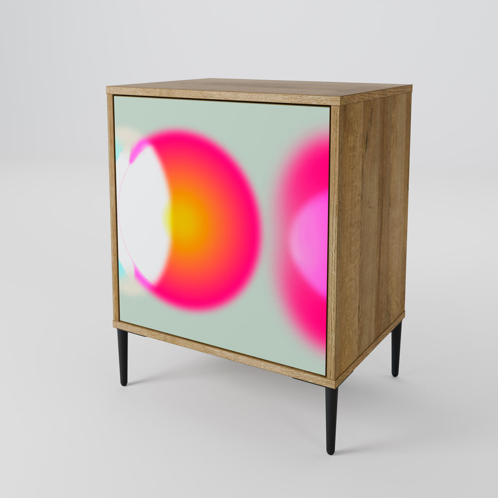 SYMPHONY OF COLORS Sideboard mit 1 Tür in Eiche-Optik