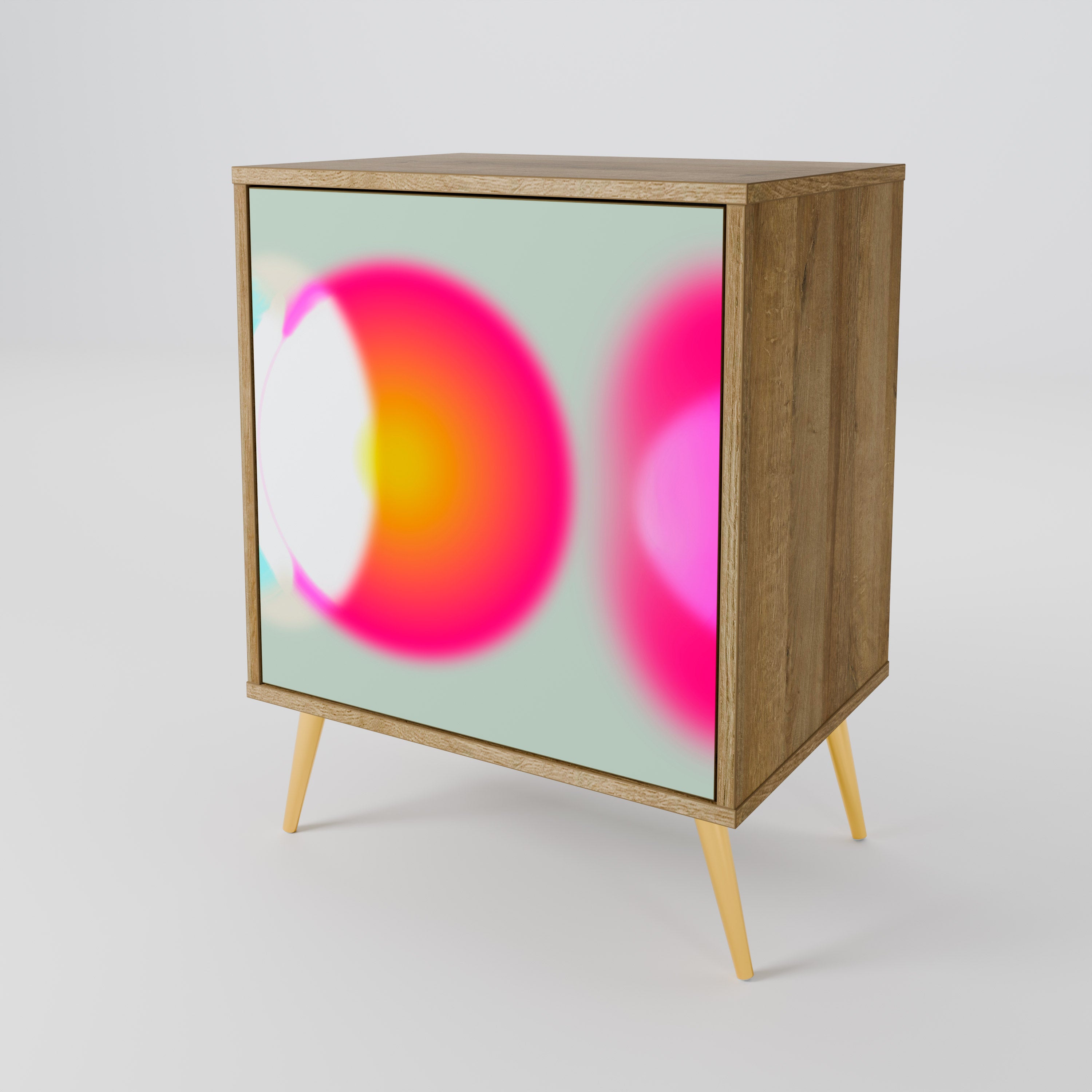 SYMPHONY OF COLORS Sideboard mit 1 Tür in Eiche-Optik