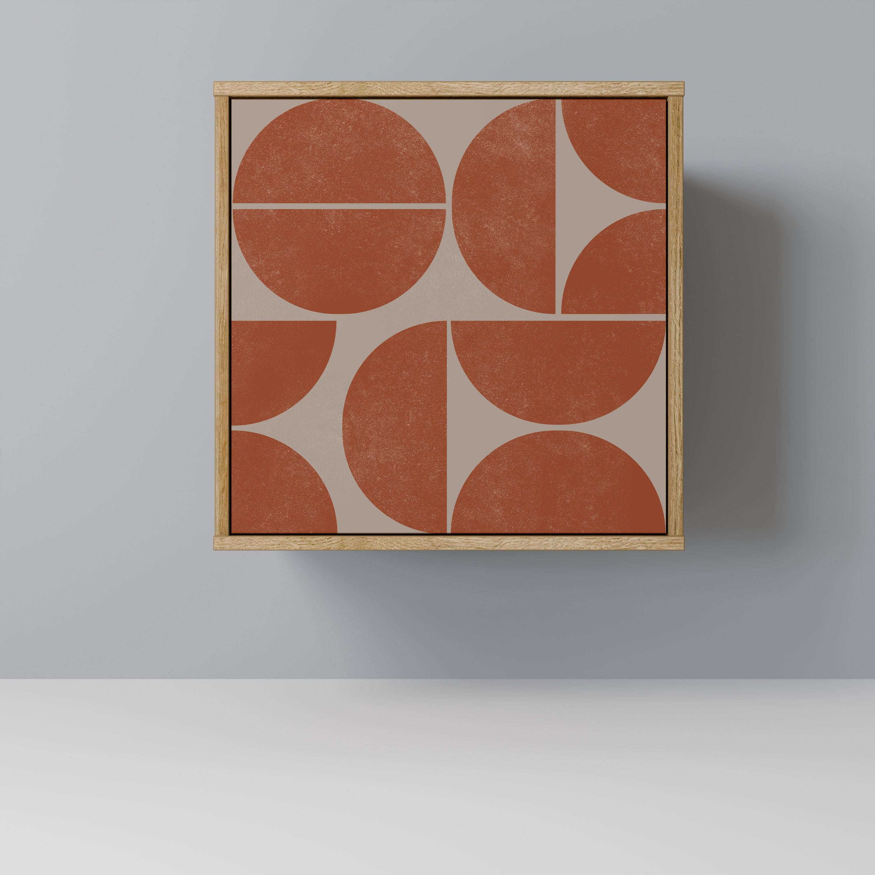 REPETITION COMPULSION Sideboard mit 1 Tür in Eiche-Optik