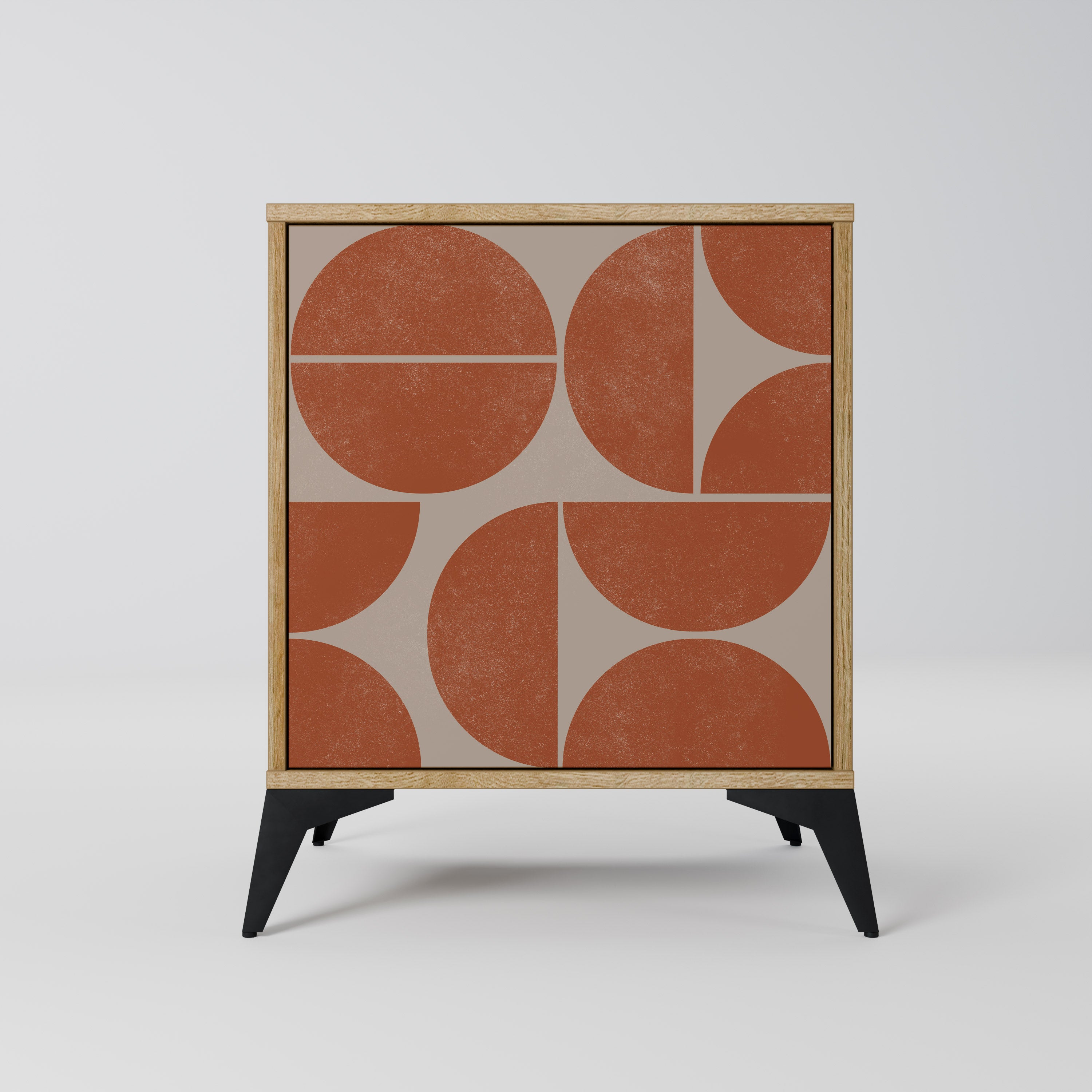 REPETITION COMPULSION Sideboard mit 1 Tür in Eiche-Optik