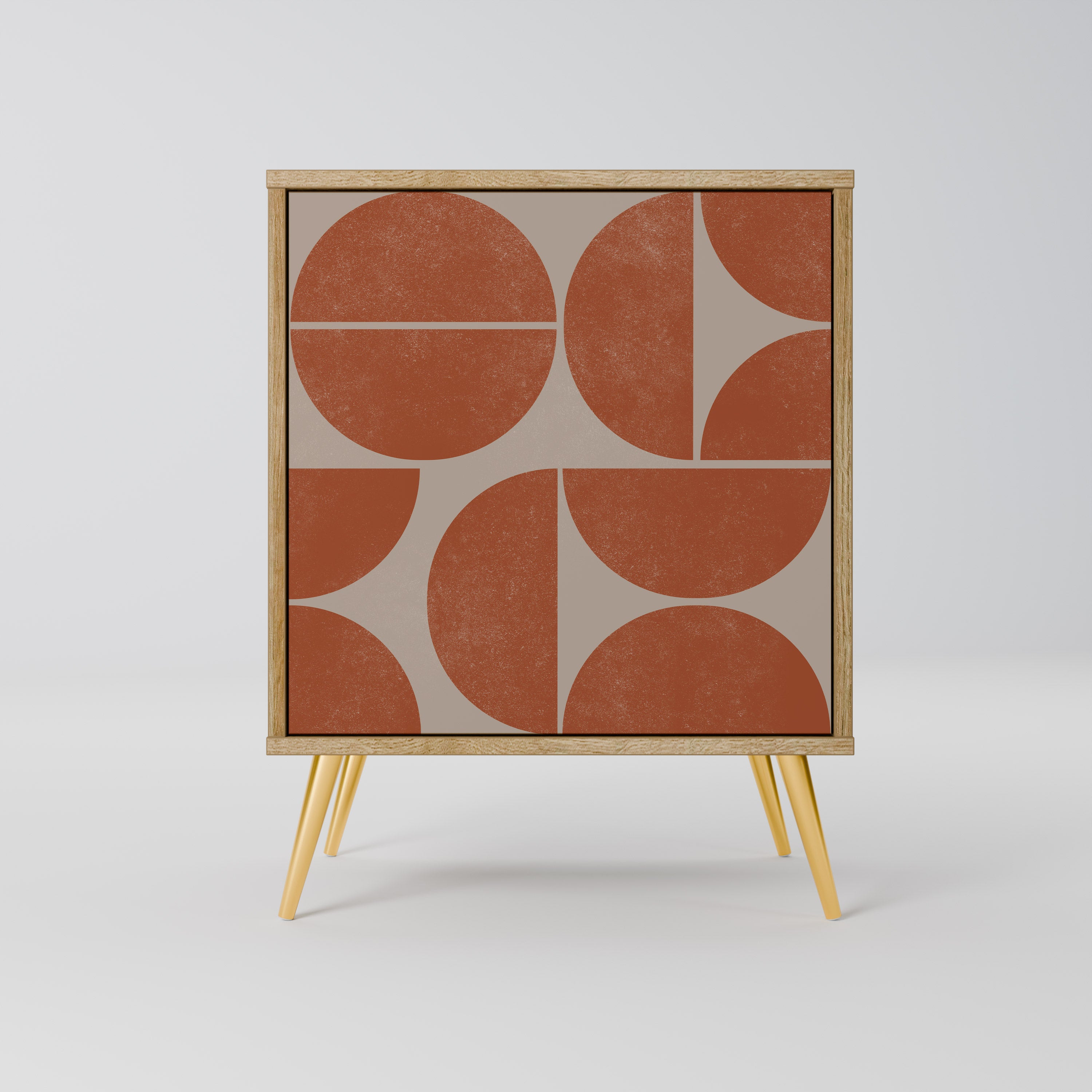 REPETITION COMPULSION Sideboard mit 1 Tür in Eiche-Optik