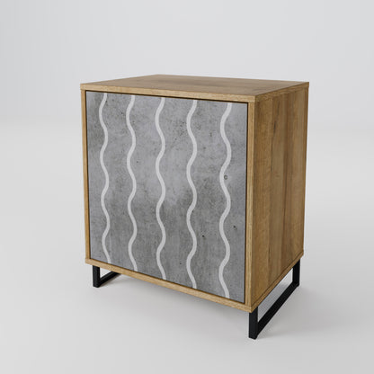 WAVES OF CONCRETE 1-türiges Sideboard
