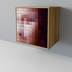 CONSTRUCTIVE ART Sideboard mit 1 Tür in Eiche-Optik