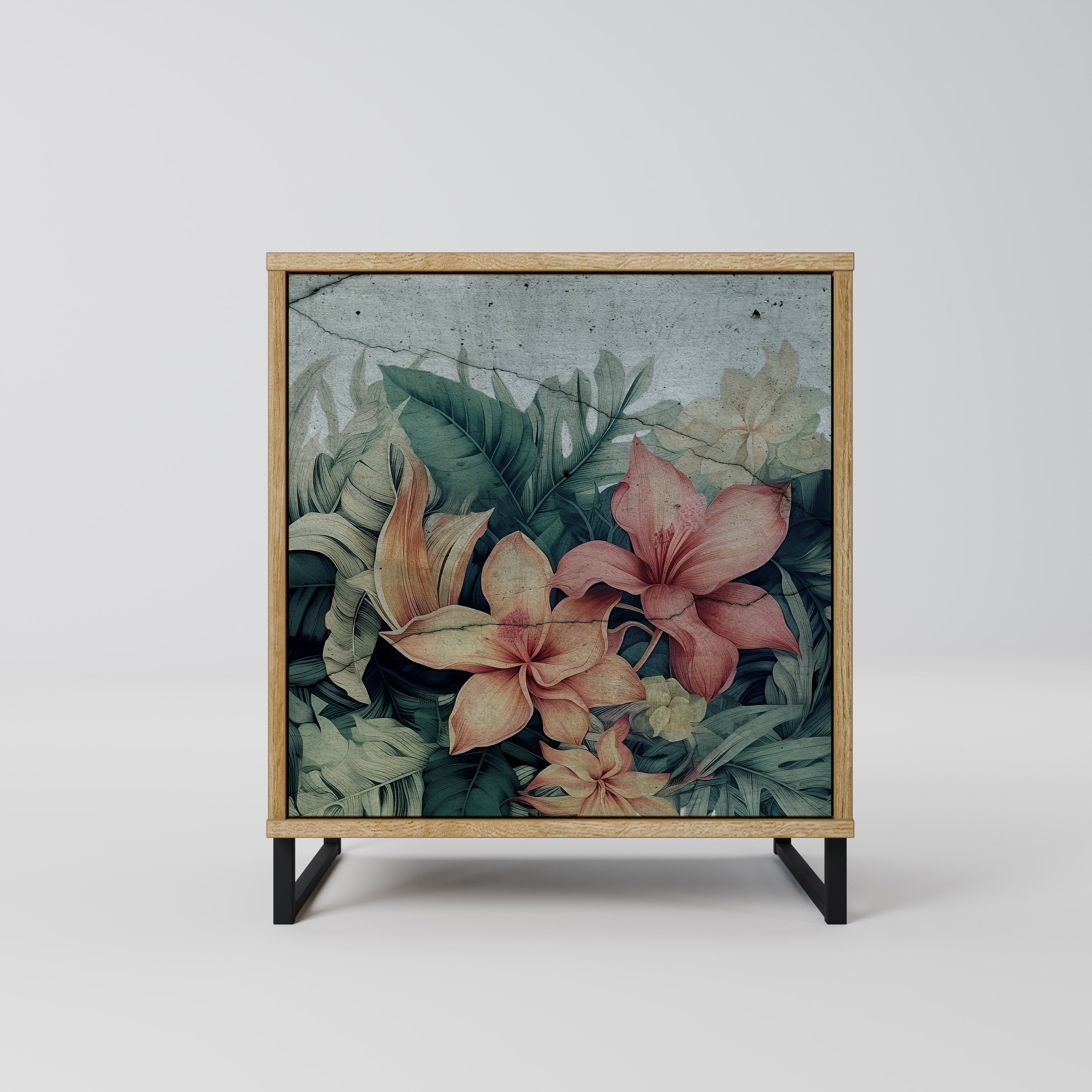 HEAVENLY BLOOM Sideboard mit 1 Tür in Eiche-Optik