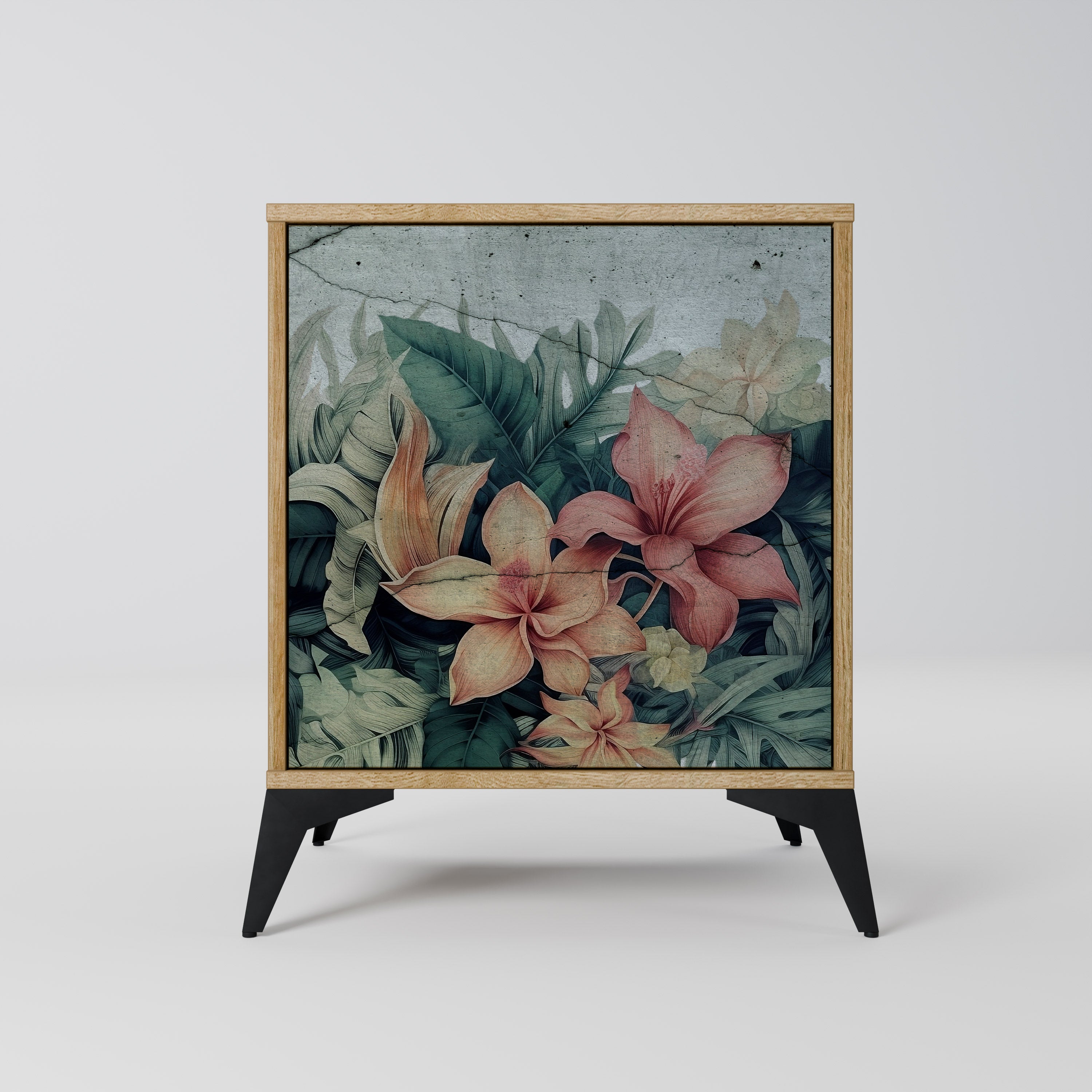HEAVENLY BLOOM Sideboard mit 1 Tür in Eiche-Optik