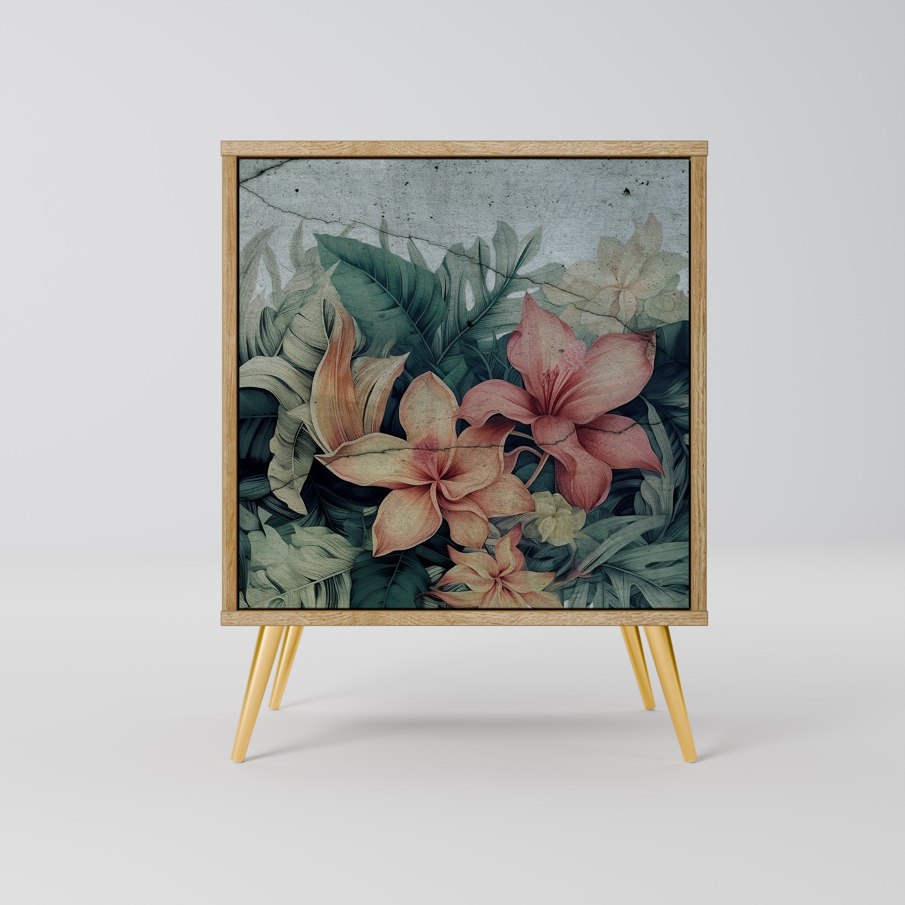 HEAVENLY BLOOM Sideboard mit 1 Tür in Eiche-Optik