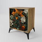 MIDNIGHT SPROUT Sideboard mit 1 Tür in Eiche-Optik
