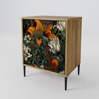 MIDNIGHT SPROUT Sideboard mit 1 Tür in Eiche-Optik
