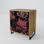 FLORAL WHISPER Sideboard mit 1 Tür in Eiche-Optik