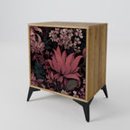 FLORAL WHISPER Sideboard mit 1 Tür in Eiche-Optik