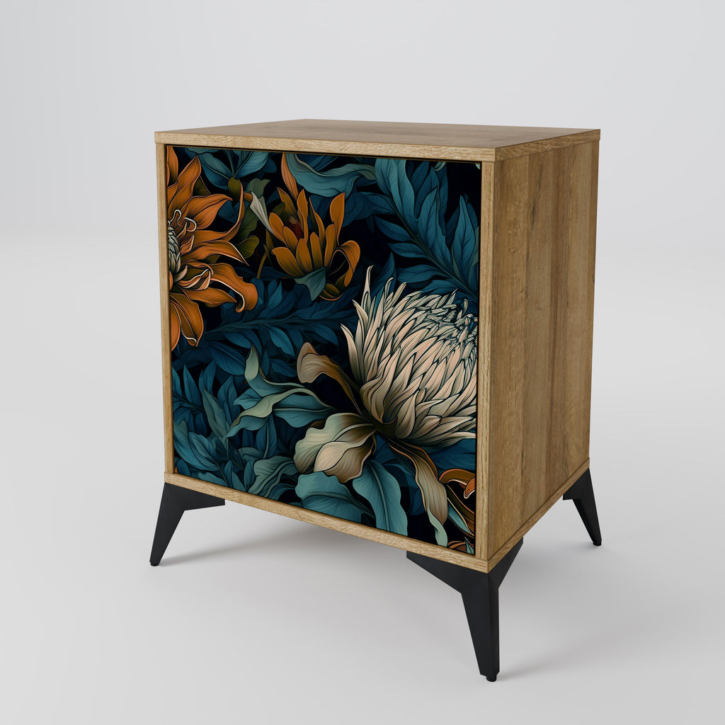 MORNING BLOOM Sideboard mit 1 Tür in Eiche-Optik