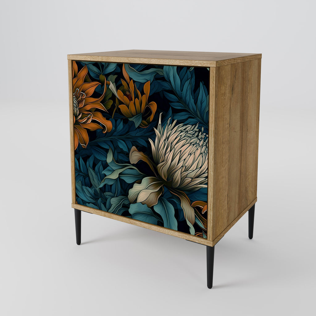 MORNING BLOOM Sideboard mit 1 Tür in Eiche-Optik