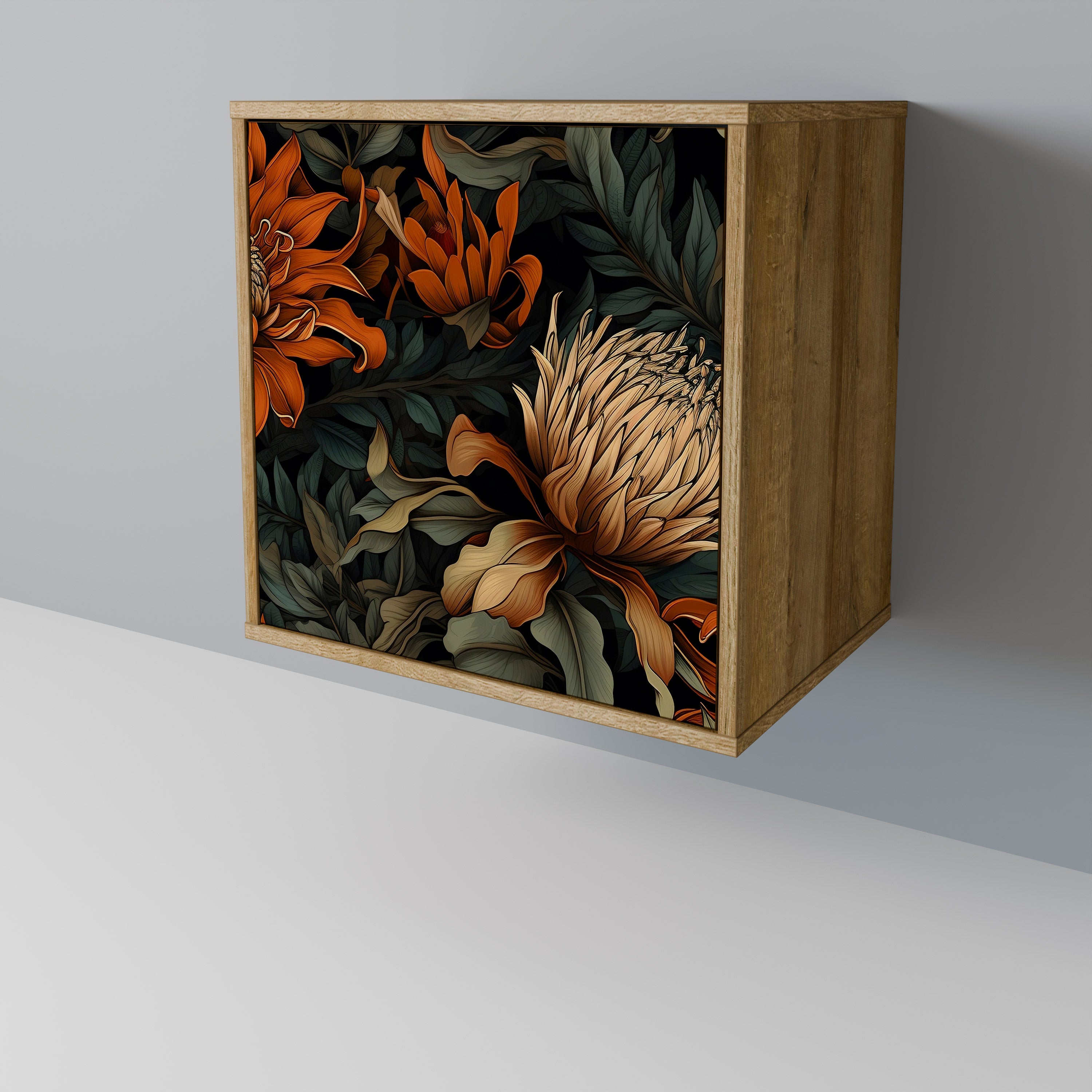 DAWN BLOOM Sideboard mit 1 Tür in Eiche-Optik