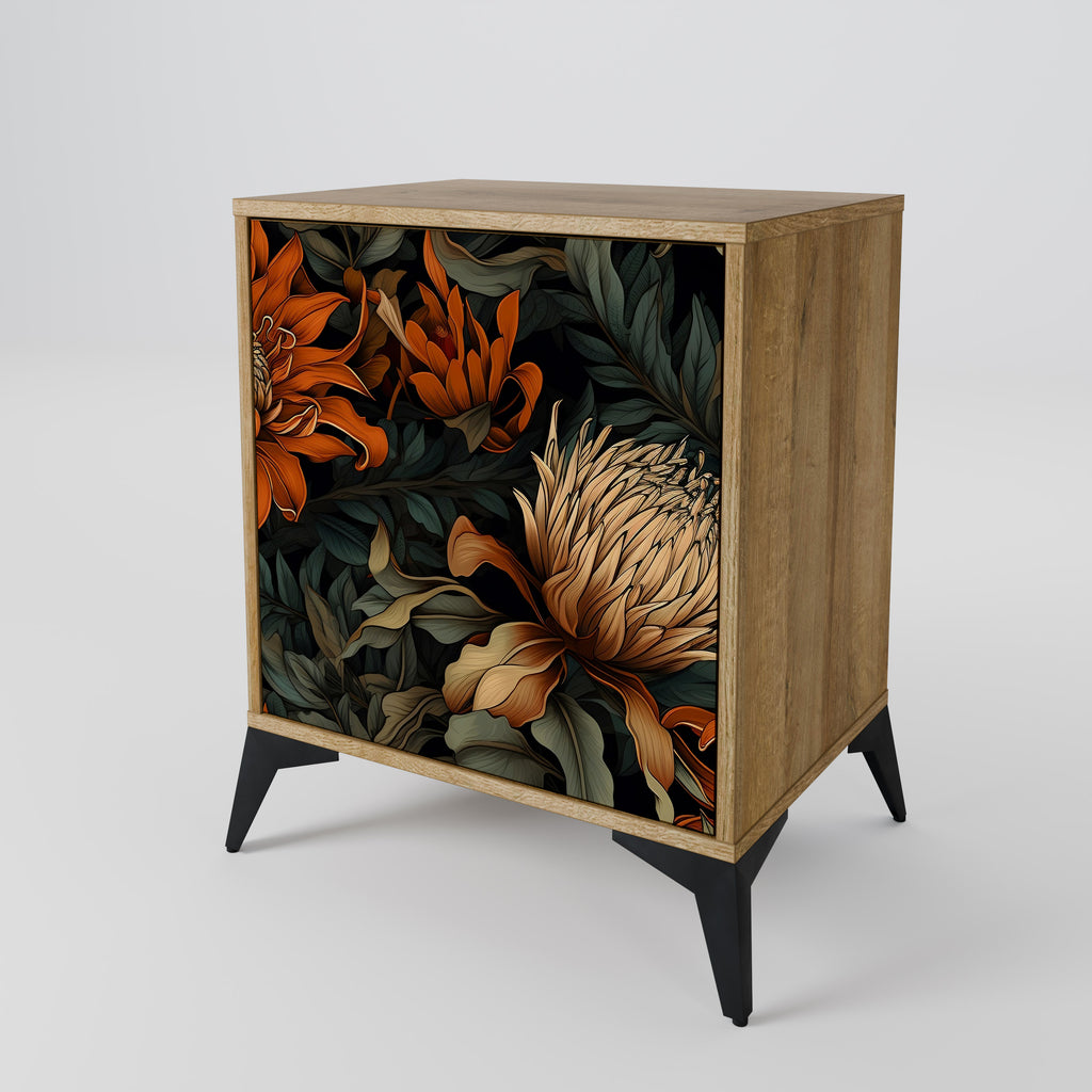 DAWN BLOOM Sideboard mit 1 Tür in Eiche-Optik