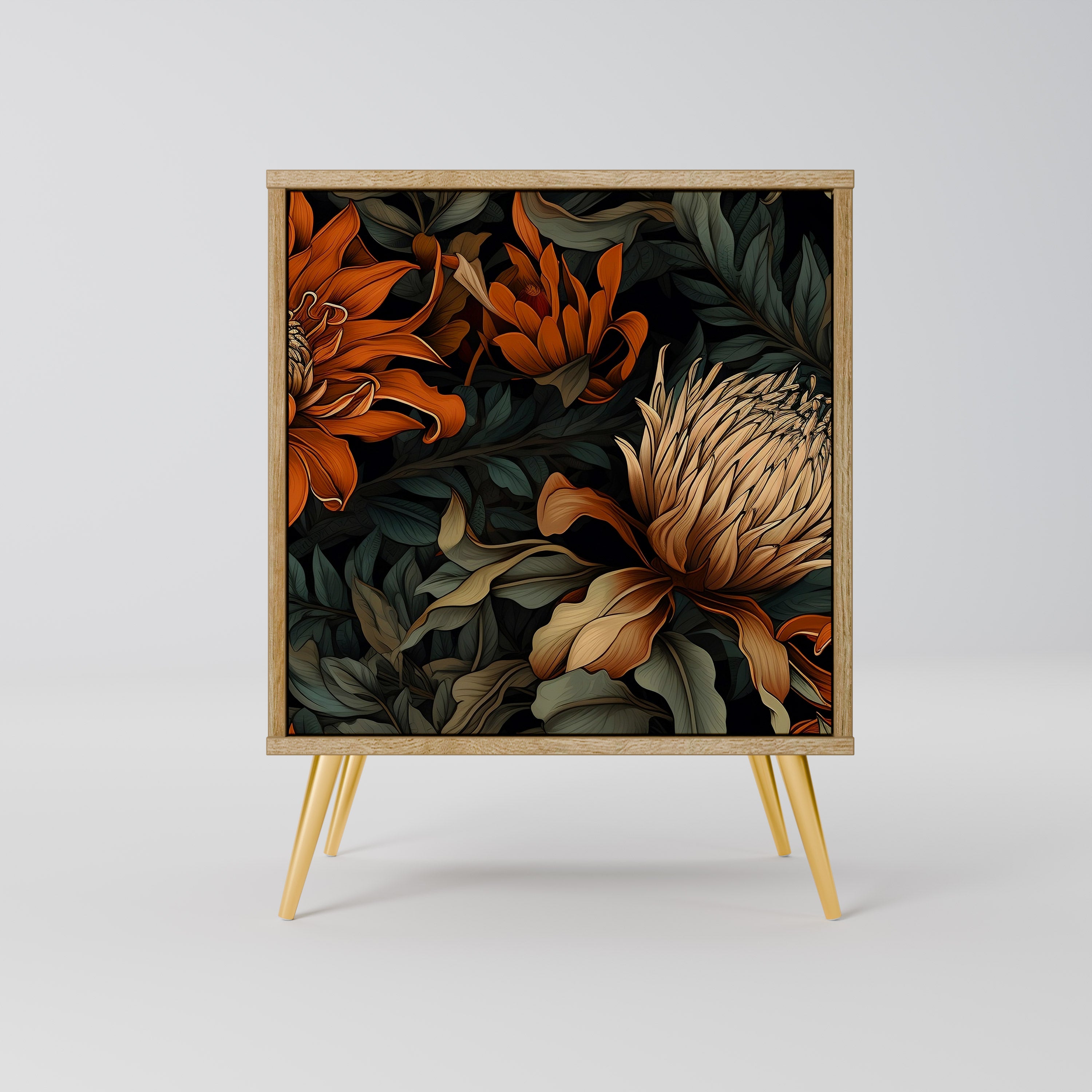 DAWN BLOOM Sideboard mit 1 Tür in Eiche-Optik