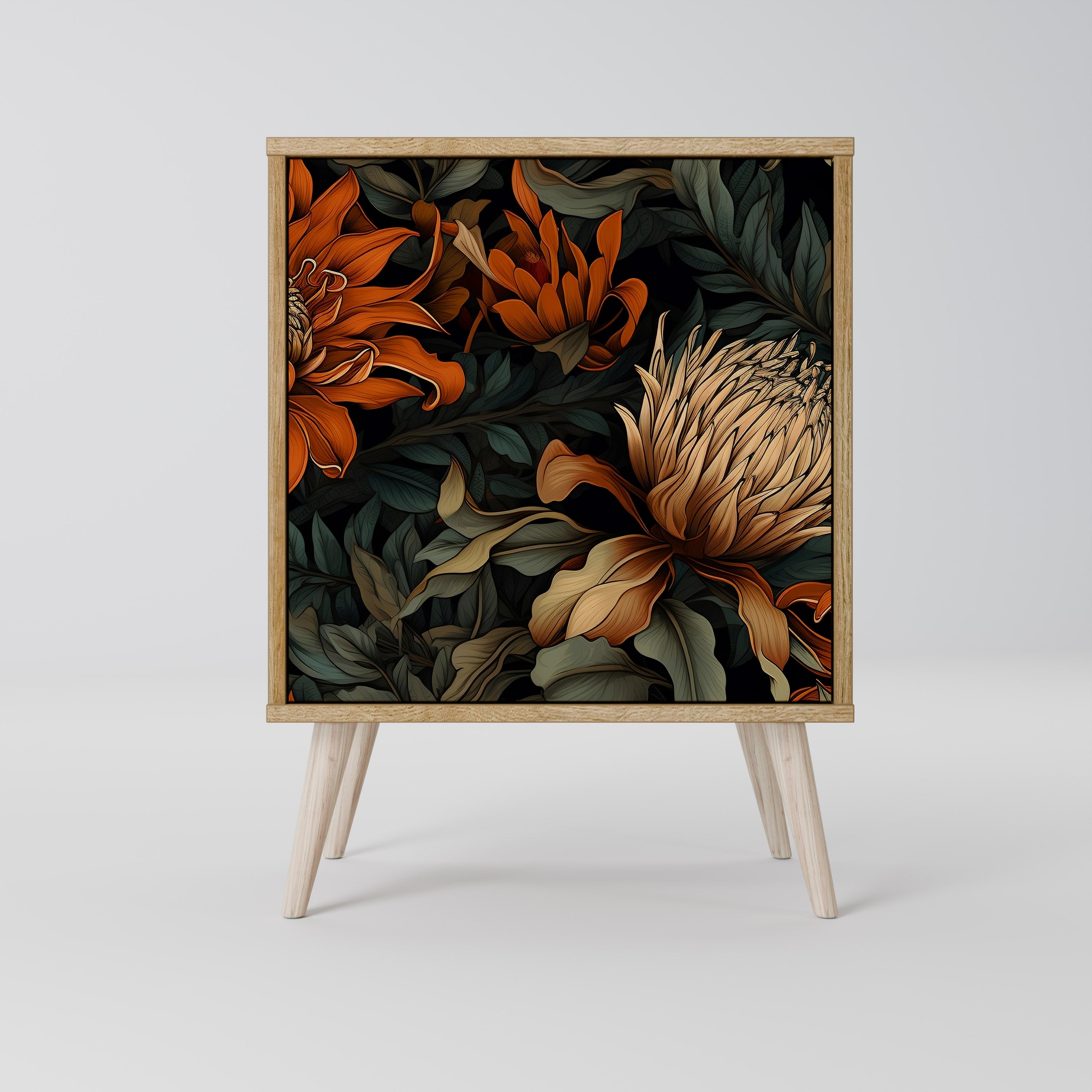 DAWN BLOOM Sideboard mit 1 Tür in Eiche-Optik