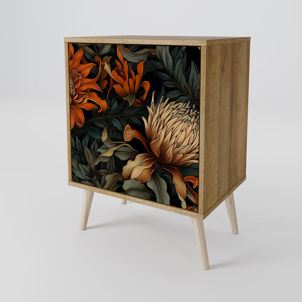 DAWN BLOOM Sideboard mit 1 Tür in Eiche-Optik