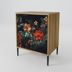 IMAGINARY BLOSSOM Sideboard mit 1 Tür in Eiche-Optik