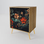 IMAGINARY BLOSSOM Sideboard mit 1 Tür in Eiche-Optik