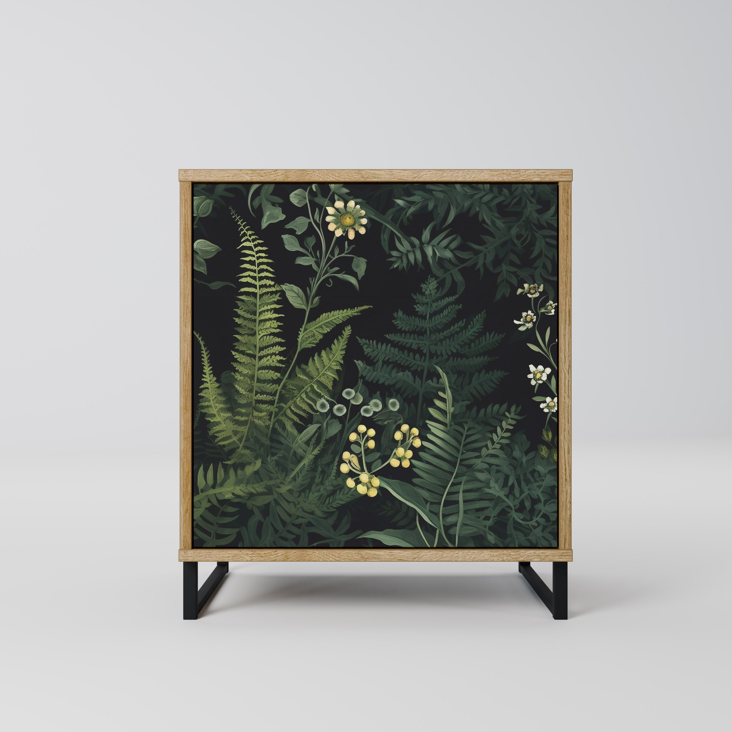 FERN FLOWERS Sideboard mit 1 Tür in Eiche-Optik