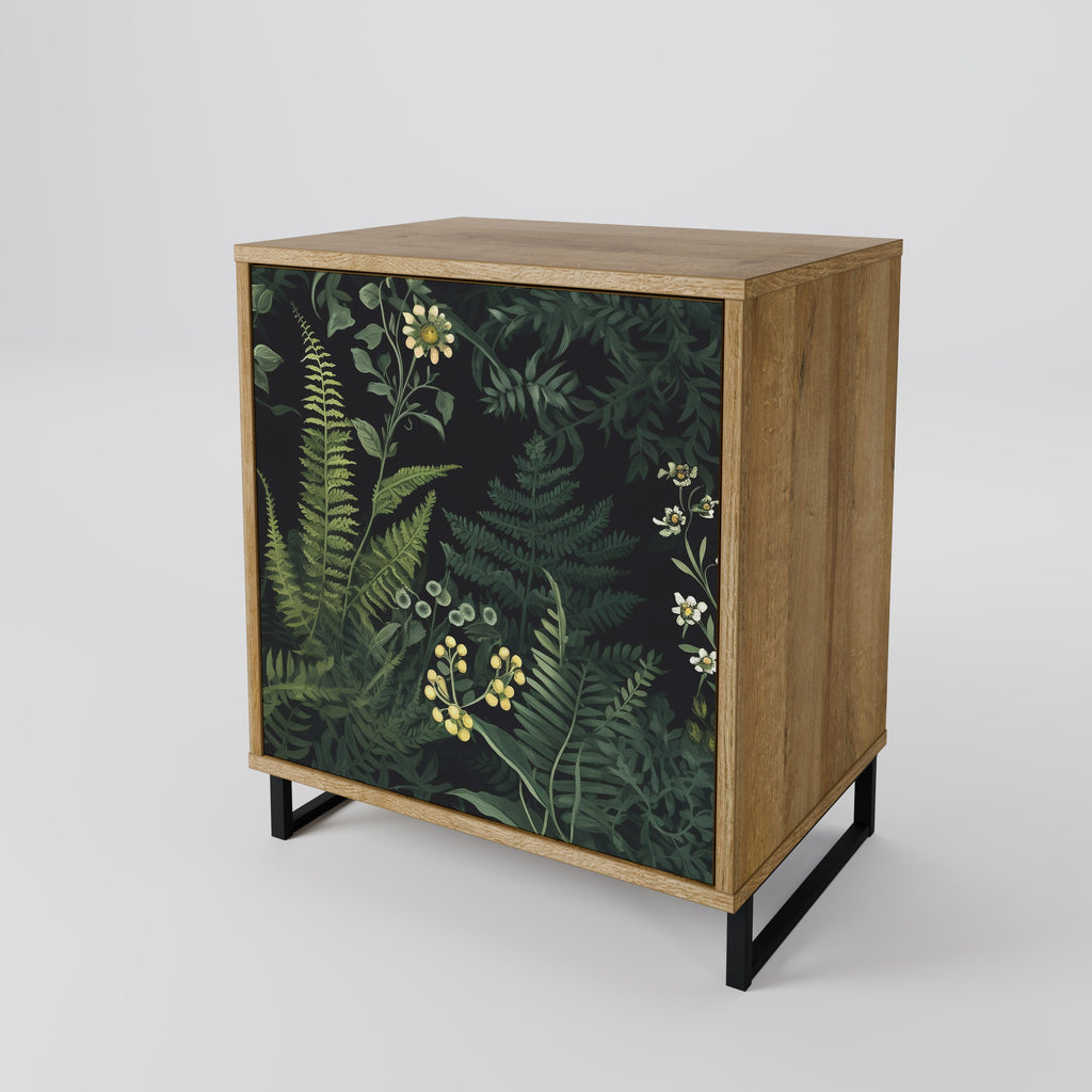 FERN FLOWERS Sideboard mit 1 Tür in Eiche-Optik