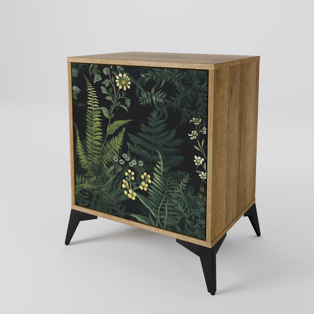 FERN FLOWERS Sideboard mit 1 Tür in Eiche-Optik