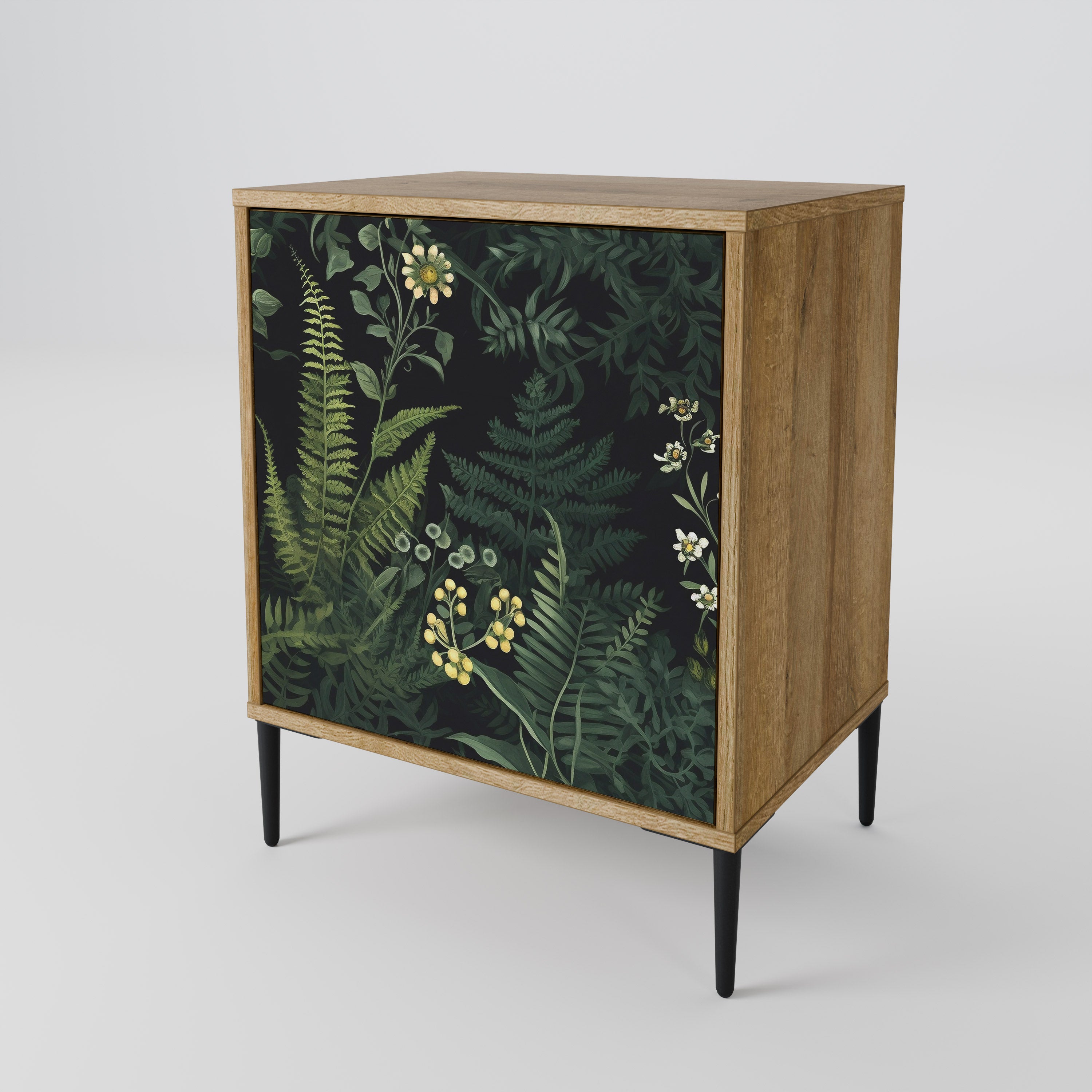 FERN FLOWERS Sideboard mit 1 Tür in Eiche-Optik