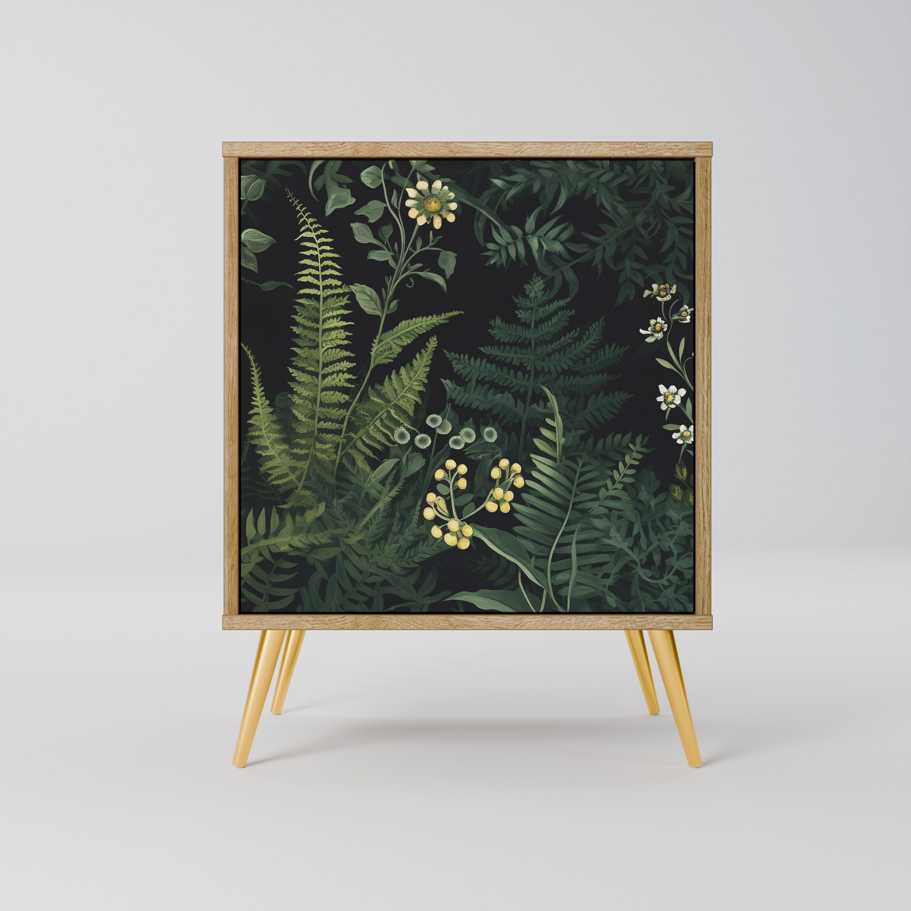 FERN FLOWERS Sideboard mit 1 Tür in Eiche-Optik