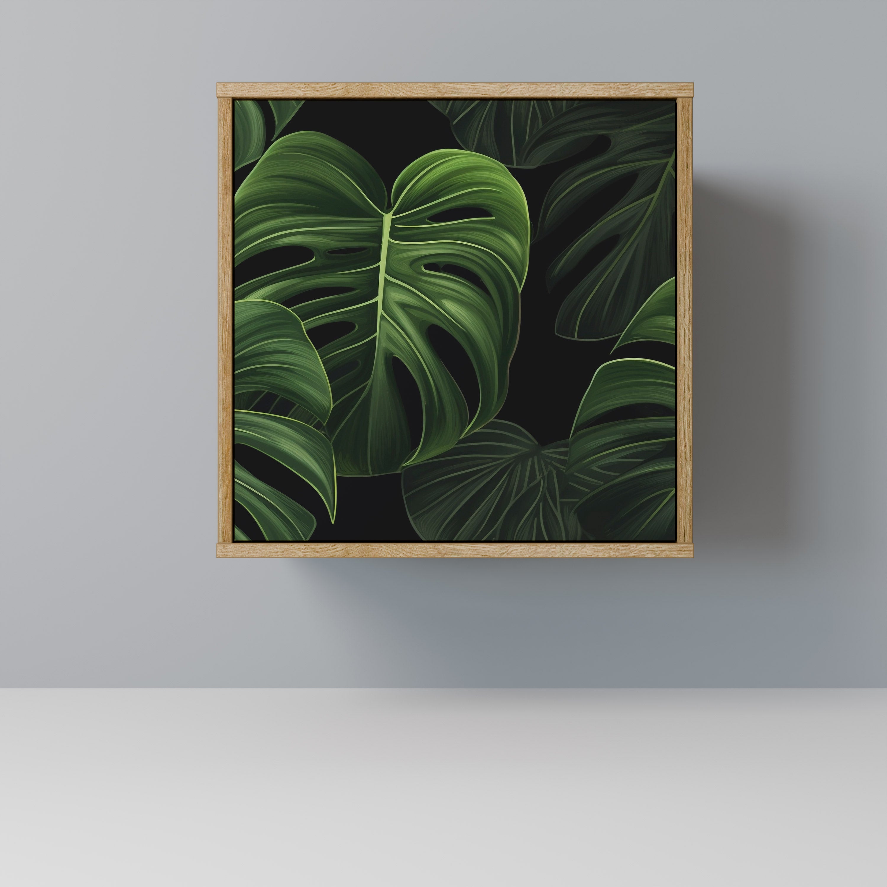 INFINITE MONSTERA Sideboard mit 1 Tür in Eiche-Optik