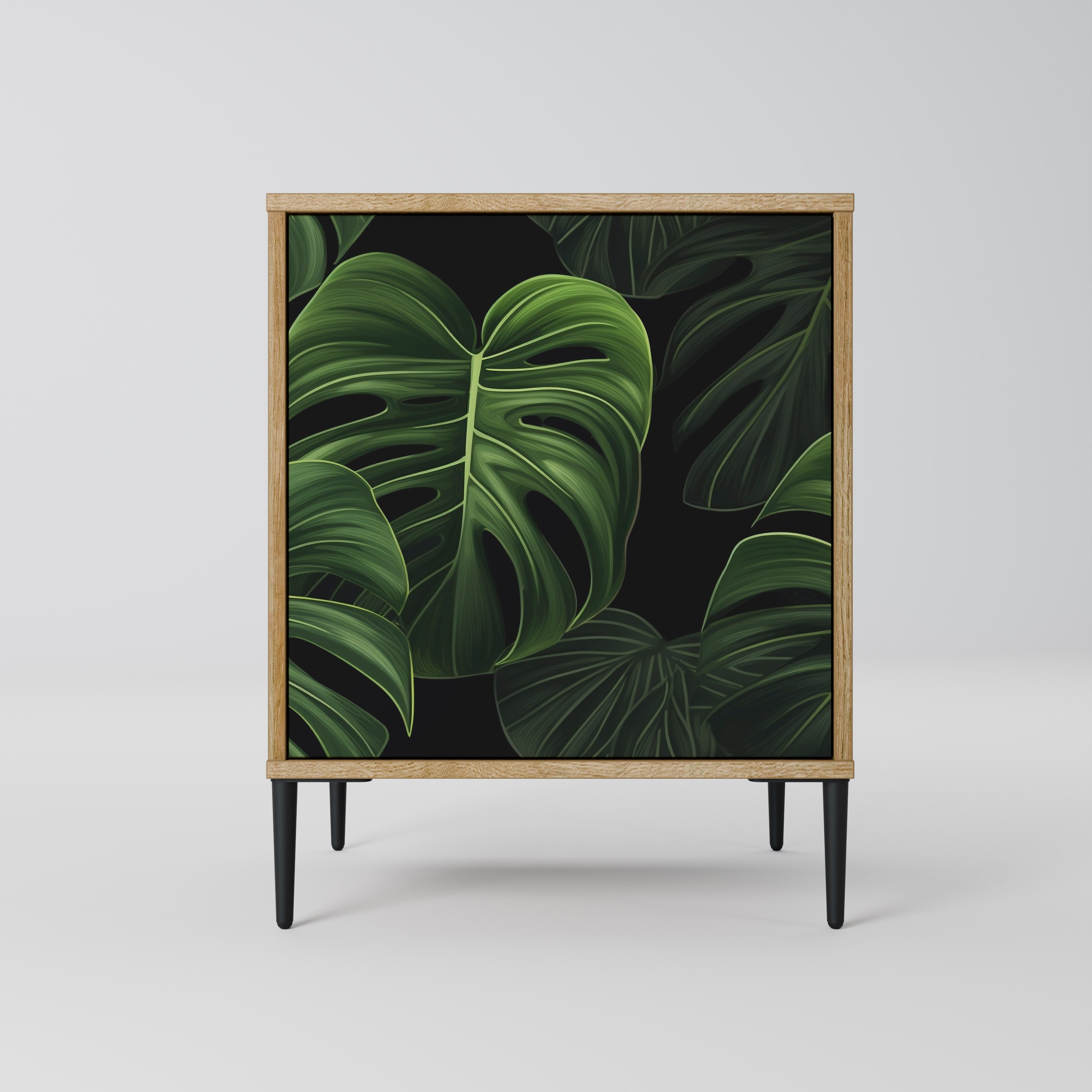 INFINITE MONSTERA Sideboard mit 1 Tür in Eiche-Optik