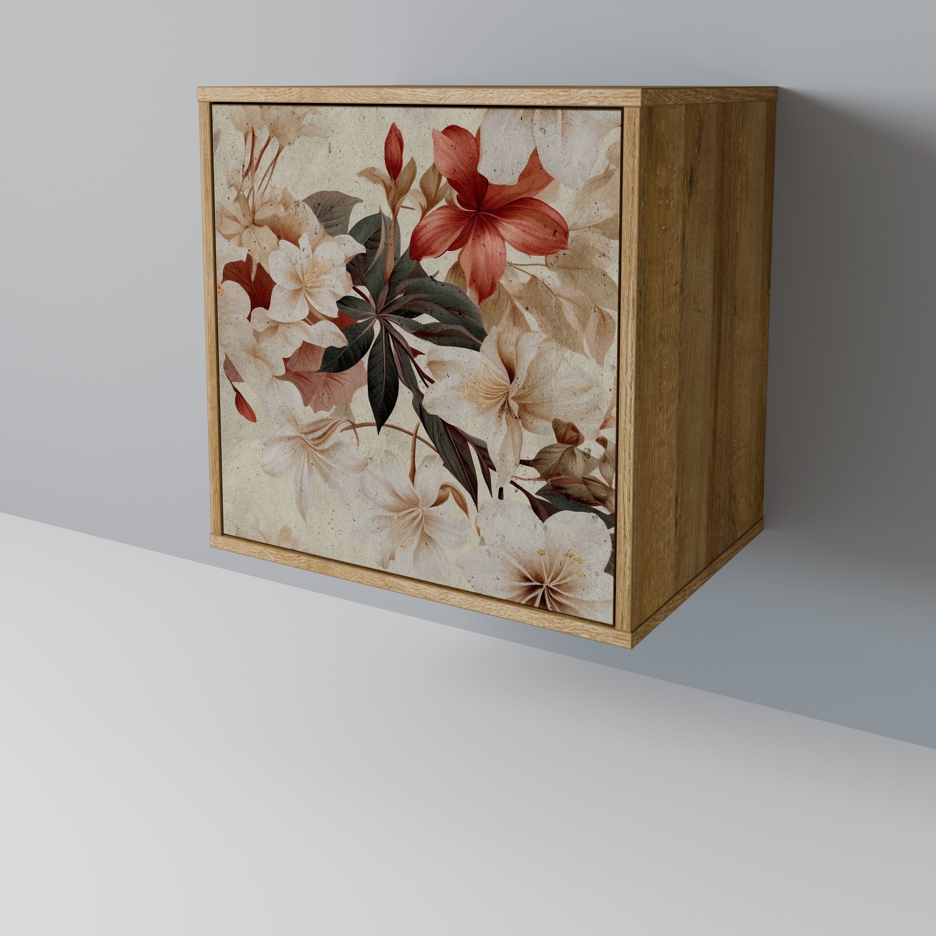 PETAL HARMONY Sideboard mit 1 Tür in Eiche-Optik