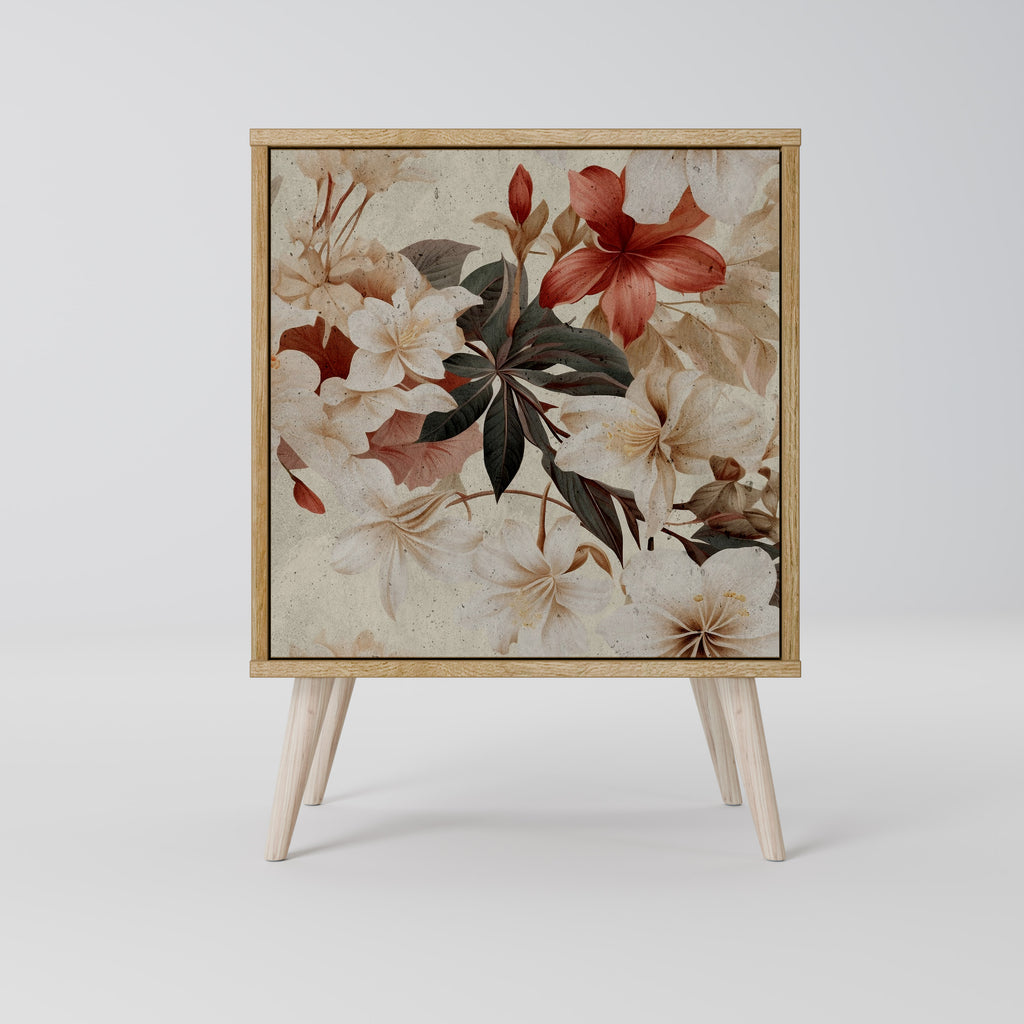 PETAL HARMONY Sideboard mit 1 Tür in Eiche-Optik