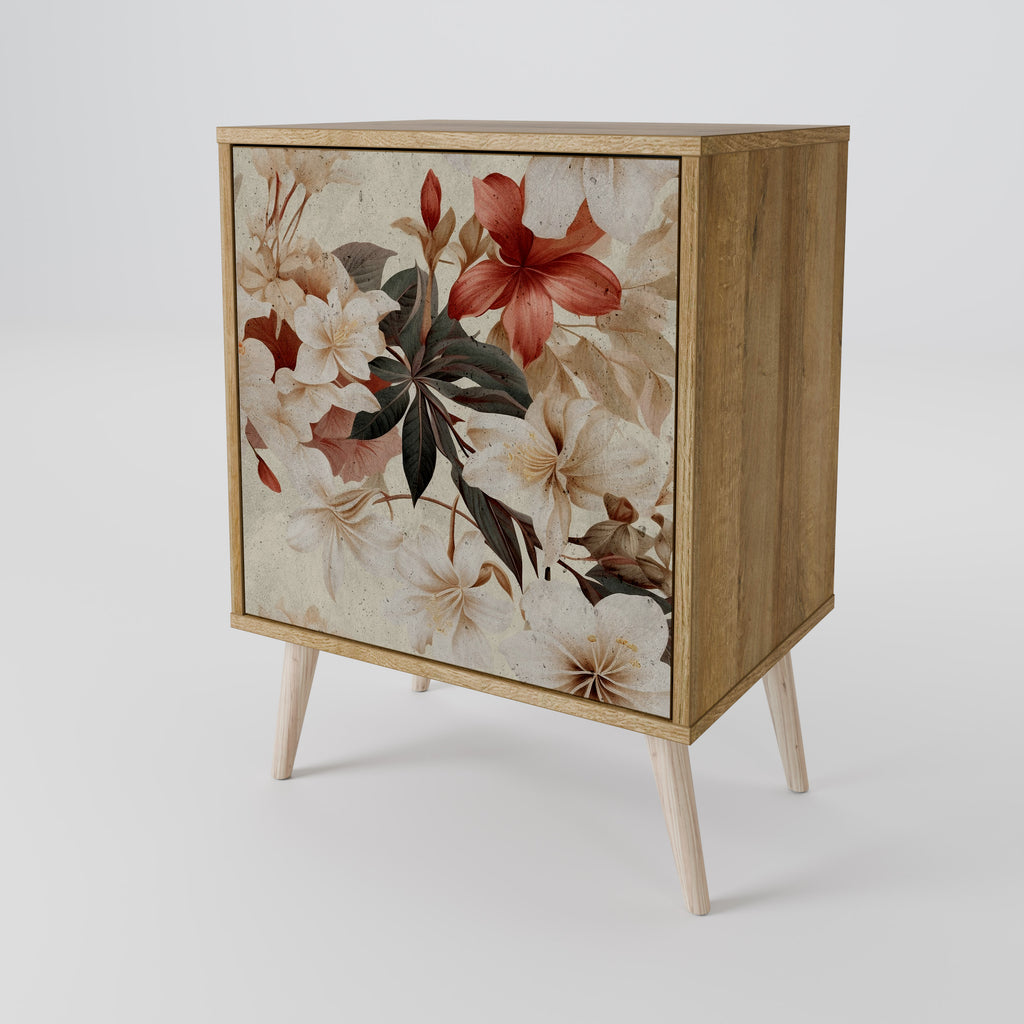 PETAL HARMONY Sideboard mit 1 Tür in Eiche-Optik