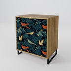 FOWL ORNAMENT Sideboard mit 1 Tür in Eiche-Optik