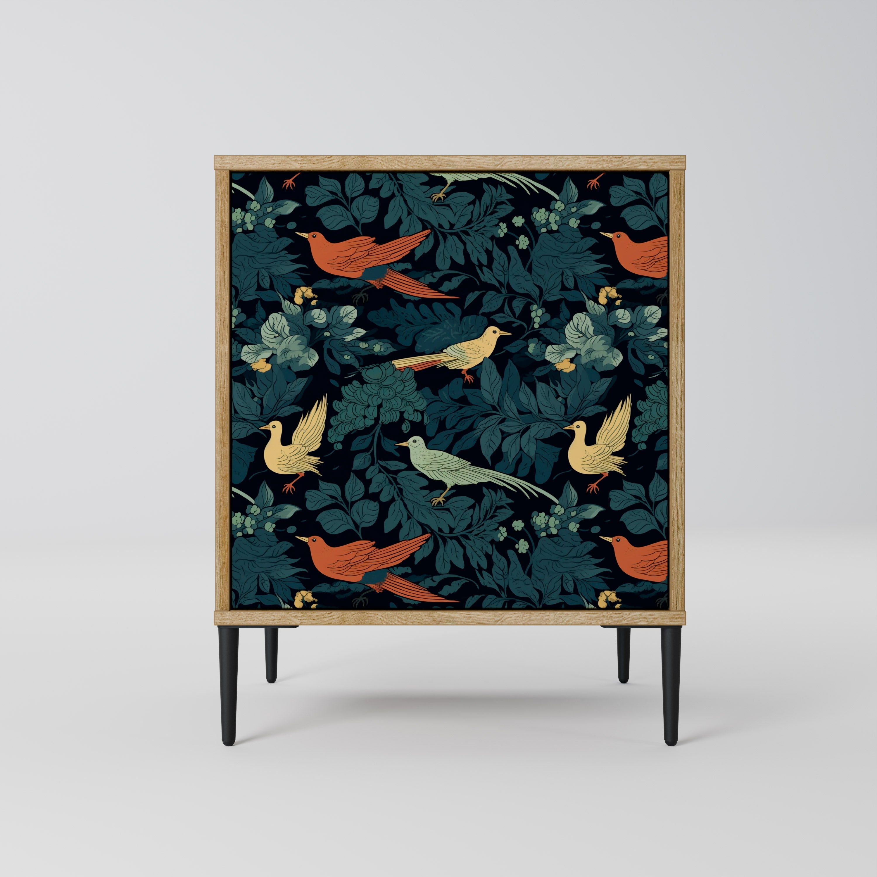 FOWL ORNAMENT Sideboard mit 1 Tür in Eiche-Optik