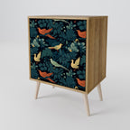FOWL ORNAMENT Sideboard mit 1 Tür in Eiche-Optik
