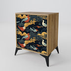 FOWLY DAZE Sideboard mit 1 Tür in Eiche-Optik