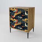 FOWLY DAZE Sideboard mit 1 Tür in Eiche-Optik