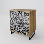 CHARCOAL SPROUT Sideboard mit 1 Tür in Eiche-Optik