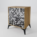 CHARCOAL SPROUT Sideboard mit 1 Tür in Eiche-Optik