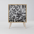 CHARCOAL SPROUT Sideboard mit 1 Tür in Eiche-Optik