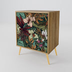 BOTANICAL EMERGENCE Sideboard mit 1 Tür in Eiche-Optik
