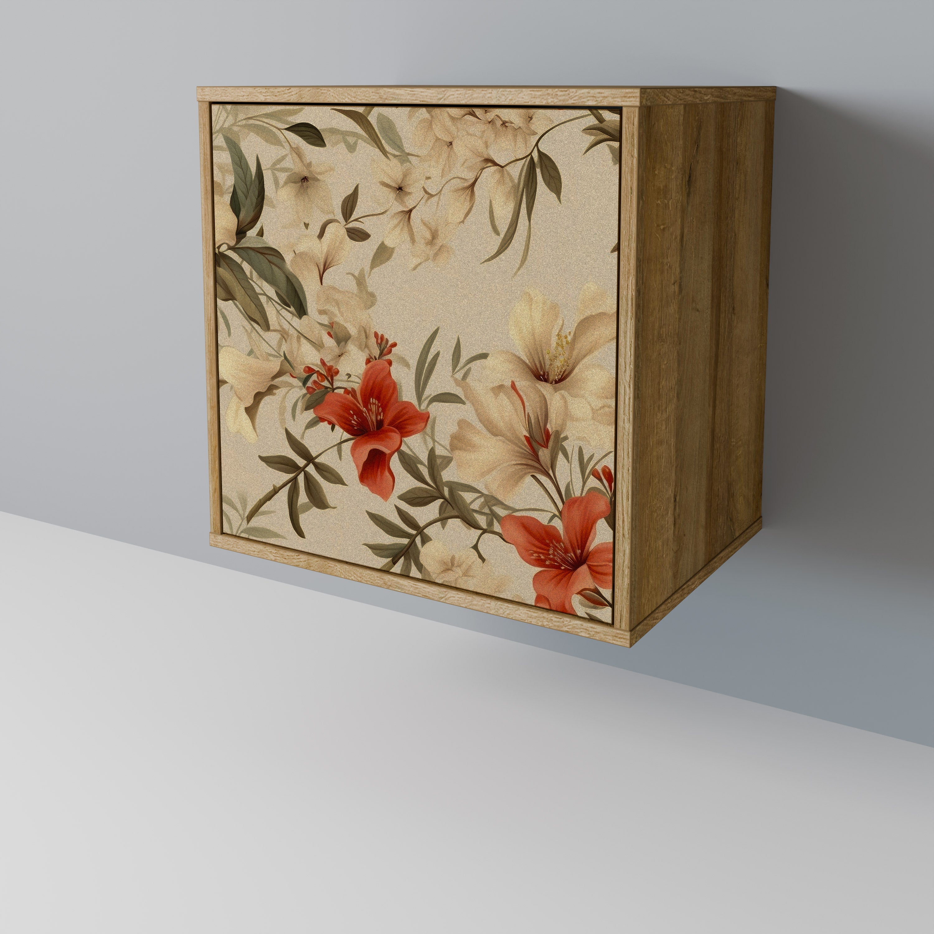 BLOOMING HARMONY Sideboard mit 1 Tür in Eiche-Optik