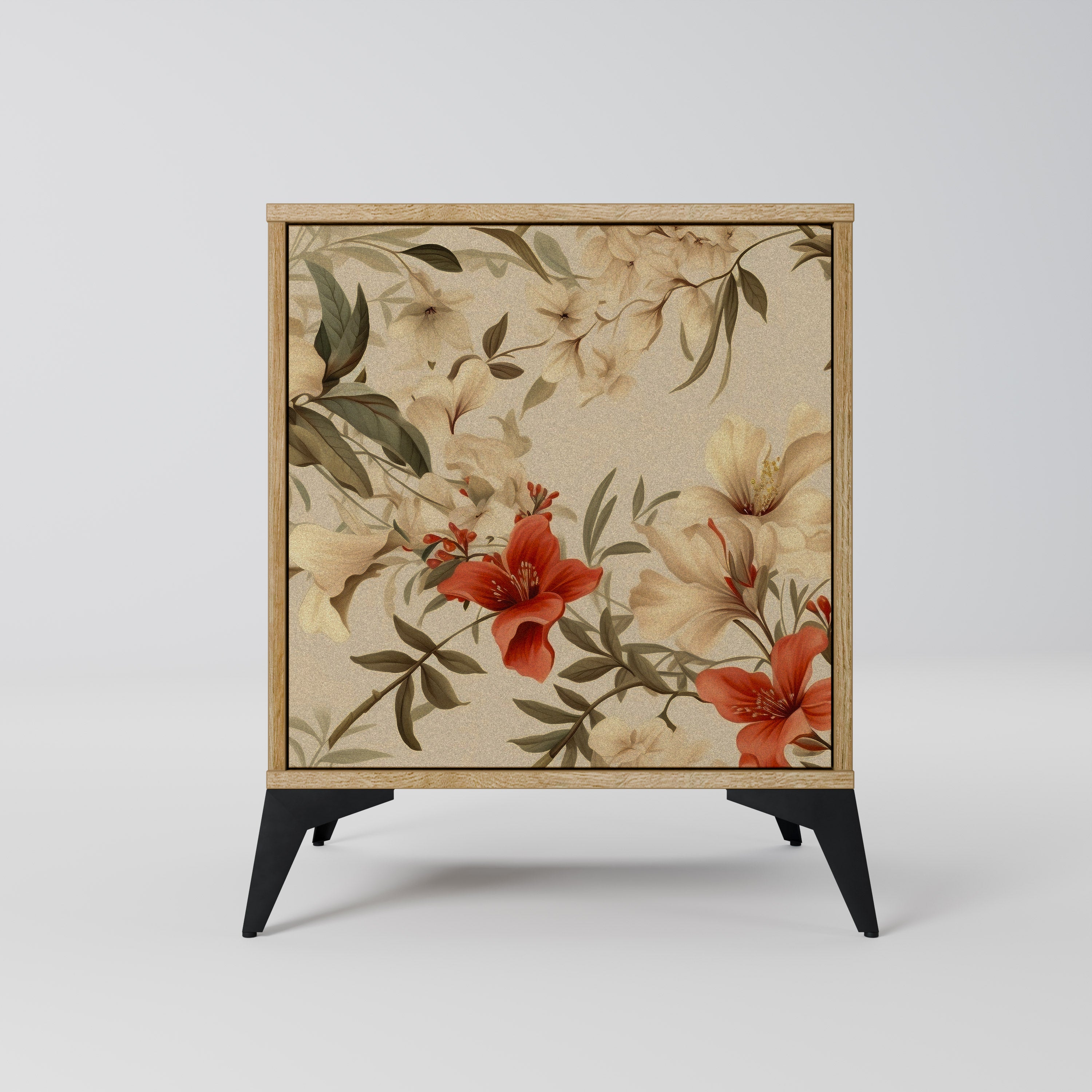 BLOOMING HARMONY Sideboard mit 1 Tür in Eiche-Optik