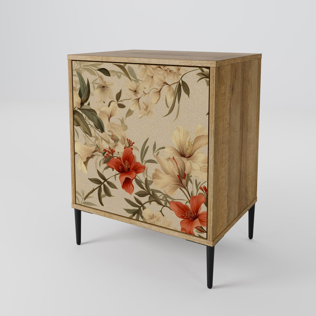 BLOOMING HARMONY Sideboard mit 1 Tür in Eiche-Optik
