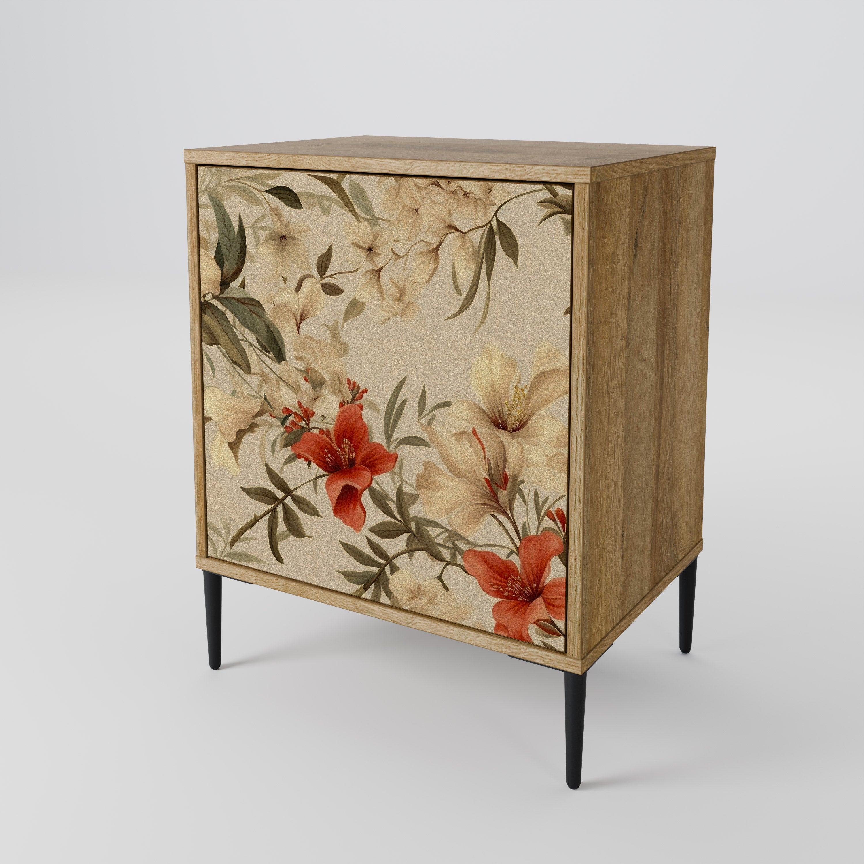 BLOOMING HARMONY Sideboard mit 1 Tür in Eiche-Optik